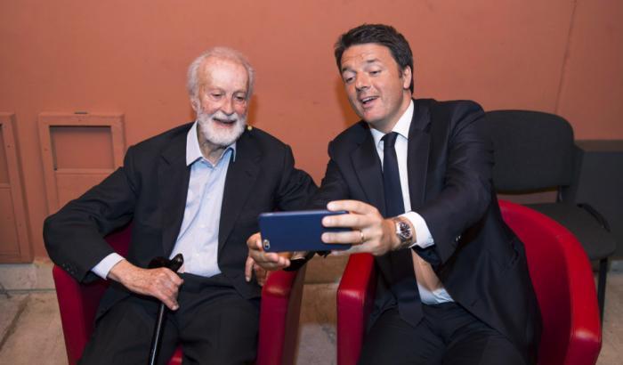 Scalfari: "Renzi ha un consenso del 4% ma vuole essere Re"