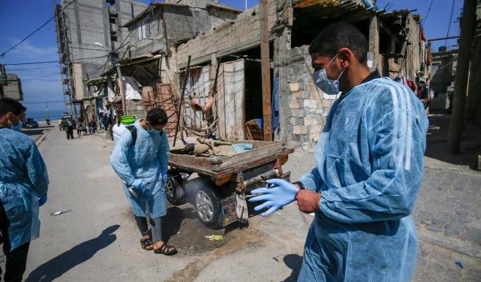 Paura del Coronavirus a Gaza