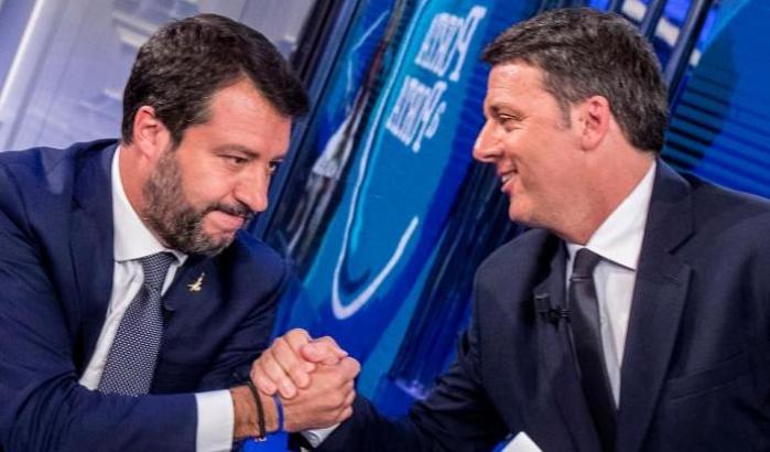 Questa volta Renzi ha aiutato Salvini per meglio indebolire Conte: il retroscena