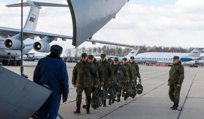 Militari russi in Italia per l'emergenza coronavirus