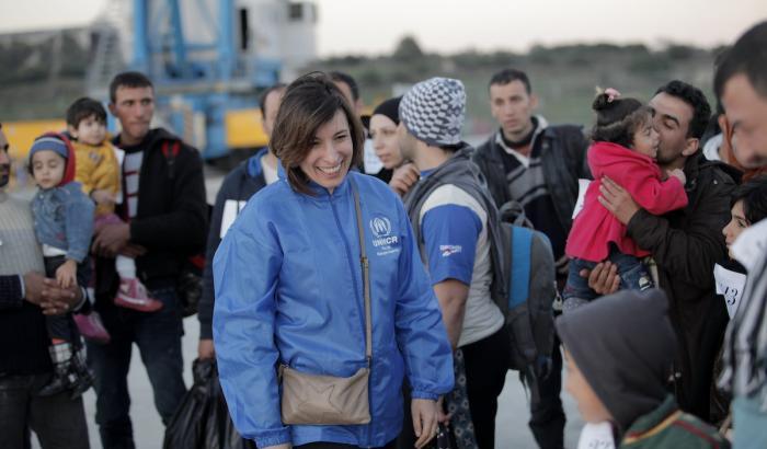 Carlotta Sami, portavoce per il Sud Europa dell’Agenzia delle Nazioni Unite per i rifugiati (Unhcr)