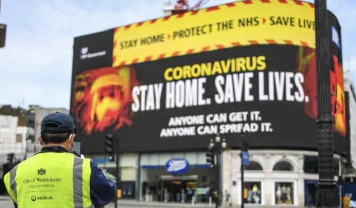 Il Coronavirus colpisce ancora nel Regno Unito: 917 morti nell'ultimo giorno