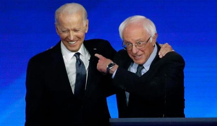 0005610C-joe-biden-e-bernie-sanders Joe Biden e Bernie Sanders