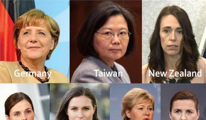 I Paesi in cui la Pandemia è governata meglio hanno una leader donna