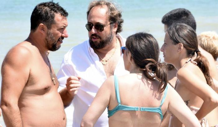 Invoca Salvini e minaccia di occupare il Parlamento: è il proprietario (leghista) del Papeete