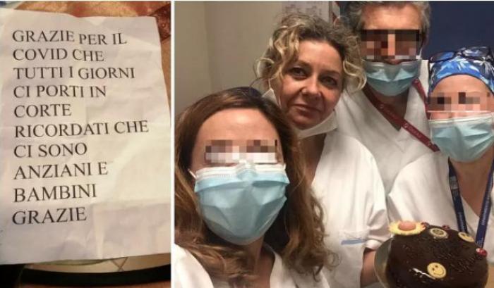 "Ci porti il Covid nel palazzo": l'infame biglietto ricevuto da un'infermiera dai vicini di casa