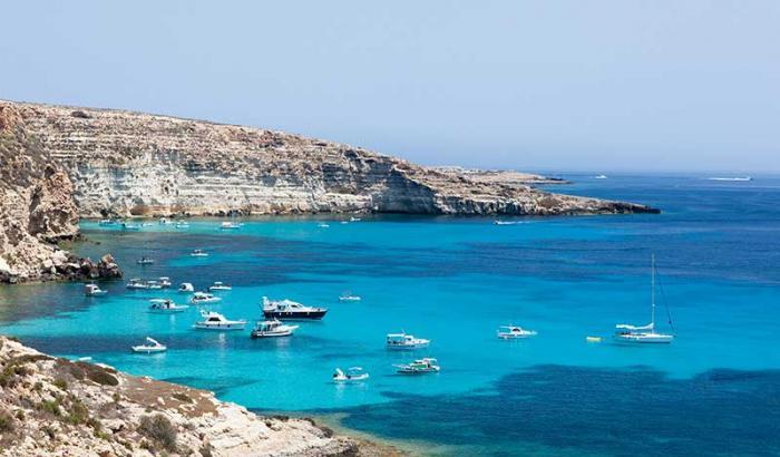 A Lampedusa rispolverato il vecchio progetto di un viadotto sul mare: protesta di Legambiente