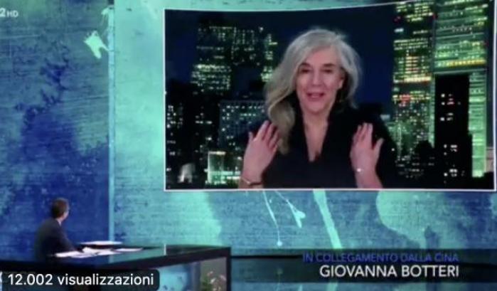 Giovanna Botteri da Fazio lancia una frecciata agli haters: "Mi vedi con la giacca, l’ho messa per te”