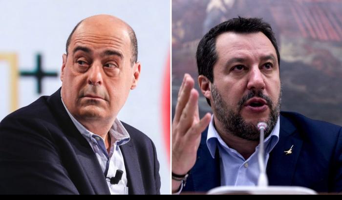 Zingaretti e Salvini