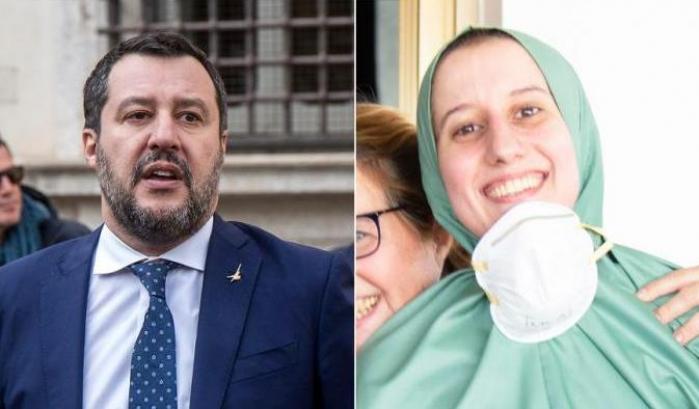 000566CC-salvini-e-silvia-romano Salvini e Silvia Romano