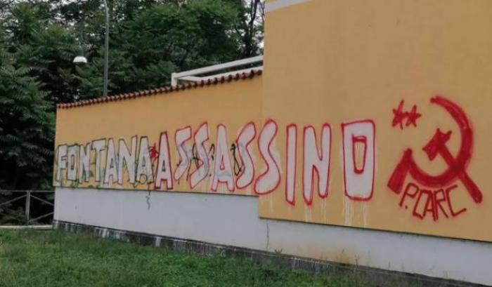 "Fontana Assassino", Sala condanna il murale apparso a Milano: "Insulti intollerabili"