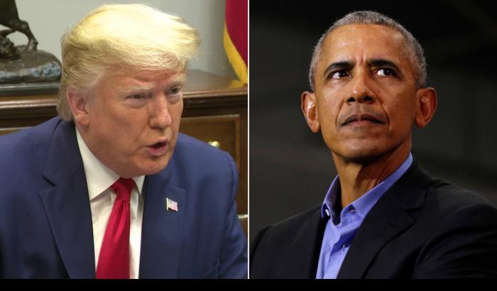 Trump e Obama