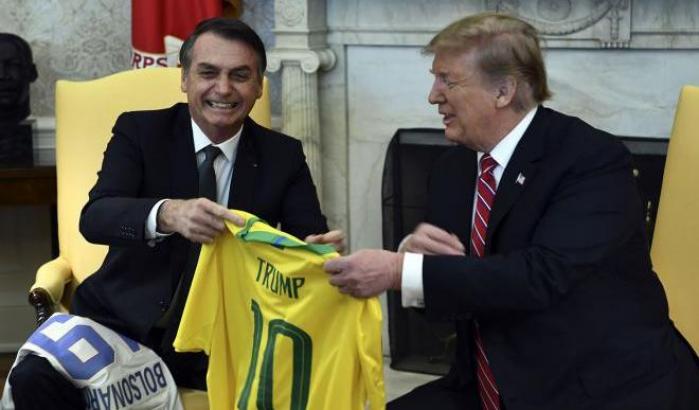 Bolsonaro e Trump