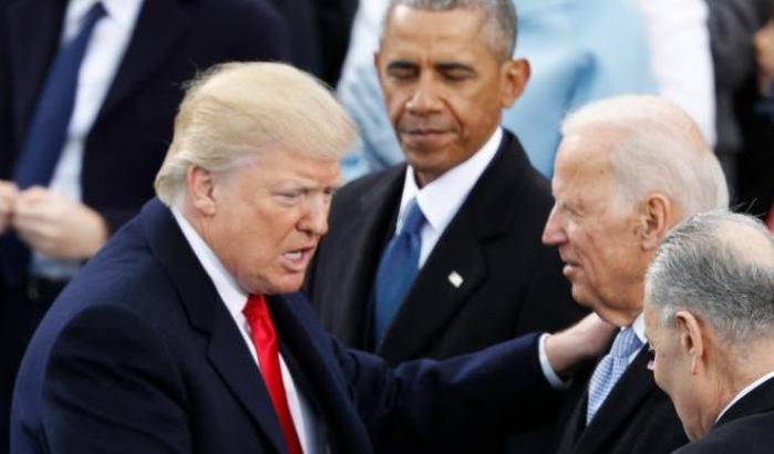 Trump, Obama e Biden