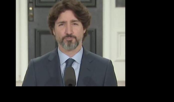 Frame del video, Trudeau
