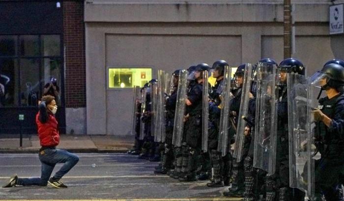 proteste contro Trump