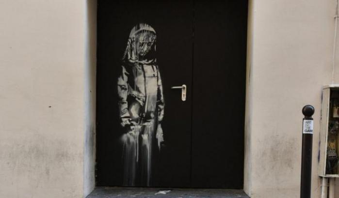 Un'opera di Banksy rubata al Bataclan è stata trovata in un casolare in Abruzzo