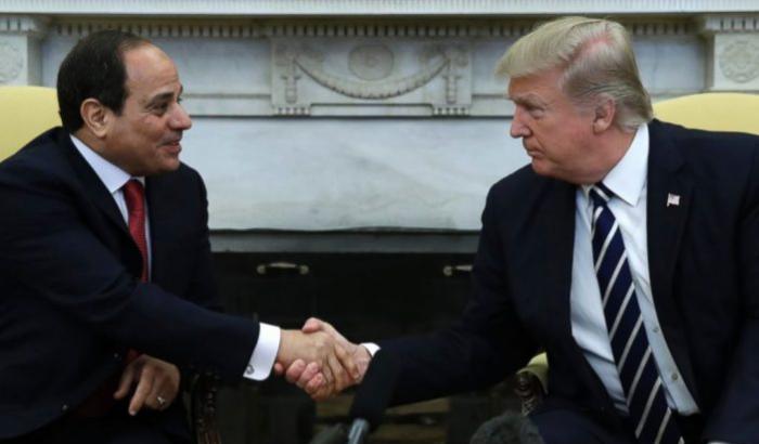 Trump e al-Sisi