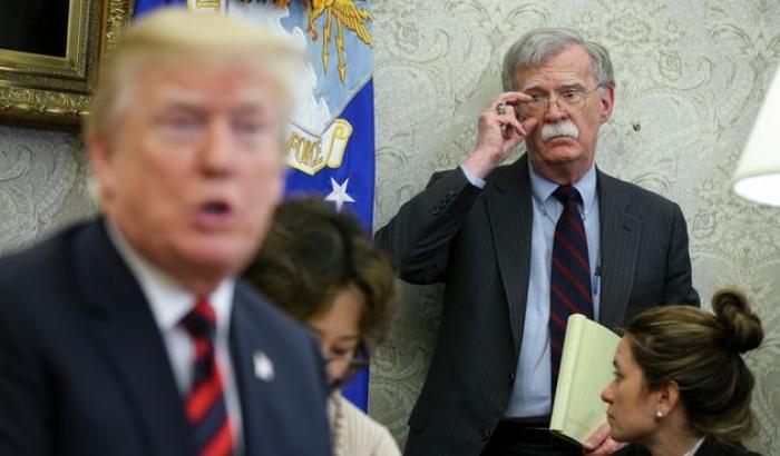 Trump e Bolton