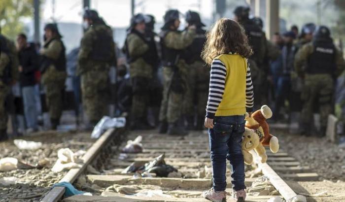 Migranti -immagine d'archivio