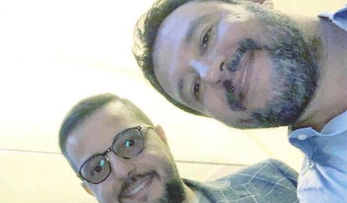 Salvini con Michele Matrone