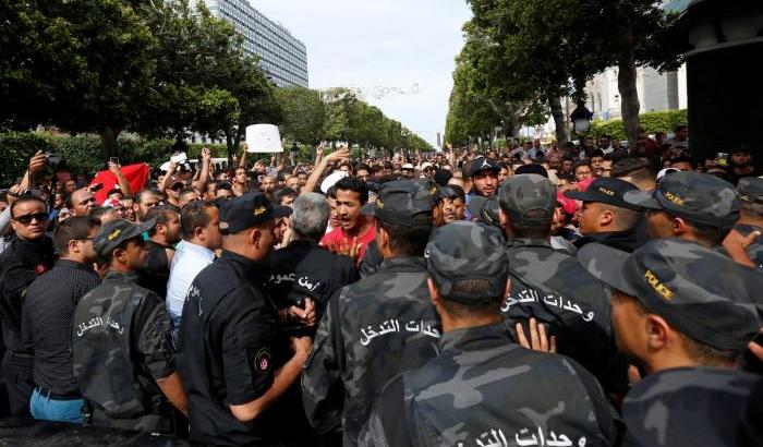 Polizia in Tunisia