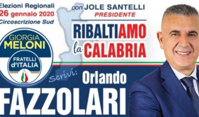 Orlando Fazzalari, sindaco di Varapodio e candidato non eletto al Consiglio regionale per Fratelli d'Italia