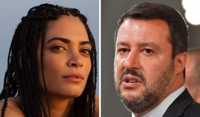 Elodie e Salvini