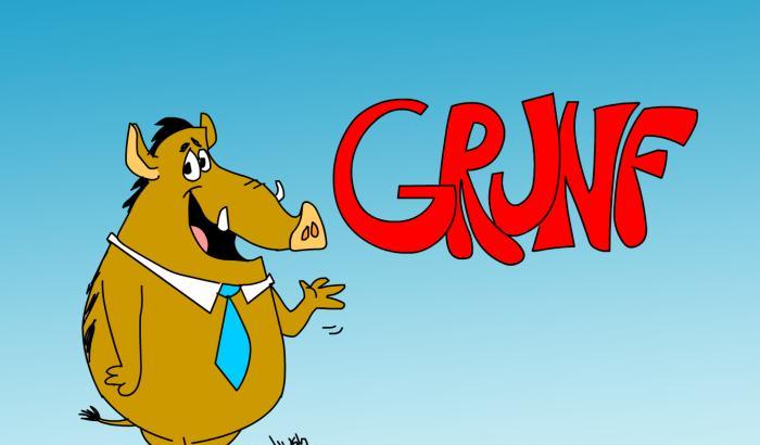Grunf, vignetta di Ugo D’Orazio