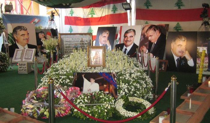 I funerali di Rafik Hariri