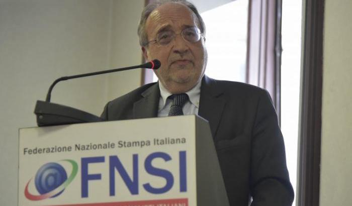 Beppe Giulietti, presidente della Fnsi