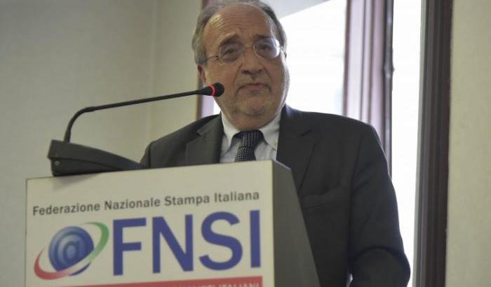 Giulietti (Fnsi): "Sarò un vetero ma considero le minacce fasciste una medaglia al valor civile"