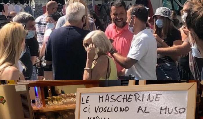 Salvini perde la testa: "Qualcuno ci guadagna con il virus, perché non si capisce questo terrorismo..."
