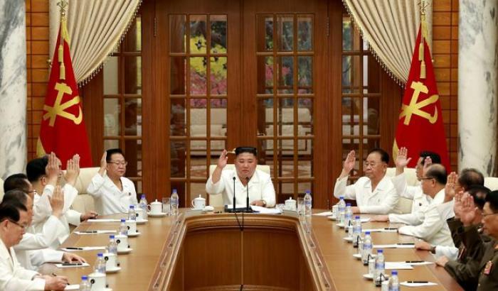 Kim ha partecipato a una riunione allargata del Politburo del Partito dei lavoratori
