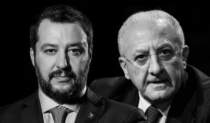 Sondaggi: in Campania De Luca oltre il 50% e la Lega di  Salvini crolla al 3%