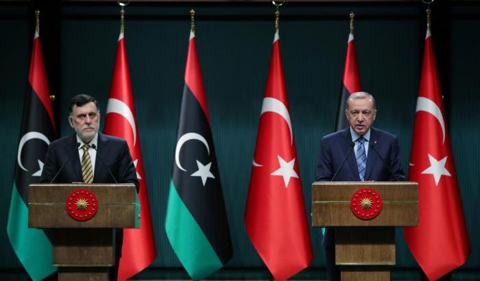 Serraj e Erdogan