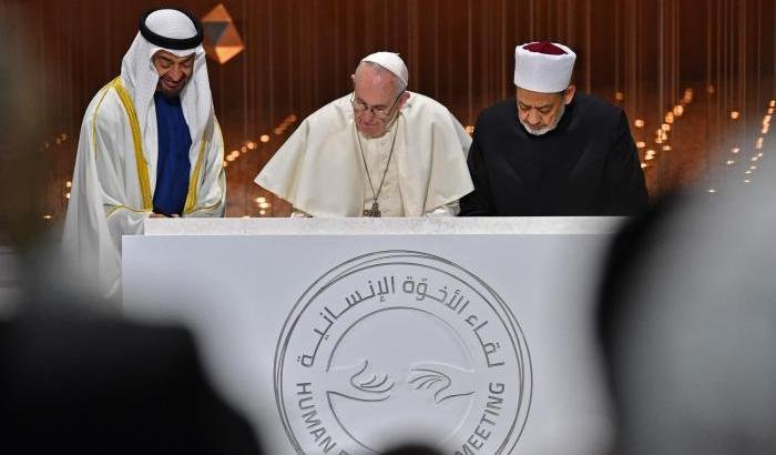 Papa Francesco e il Grande Imam di Al-Azhar