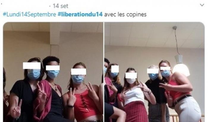 La protesta delle studentesse francesi contro l'abbigliamento 