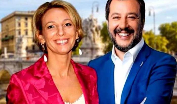 Simona Baldassarre e Salvini