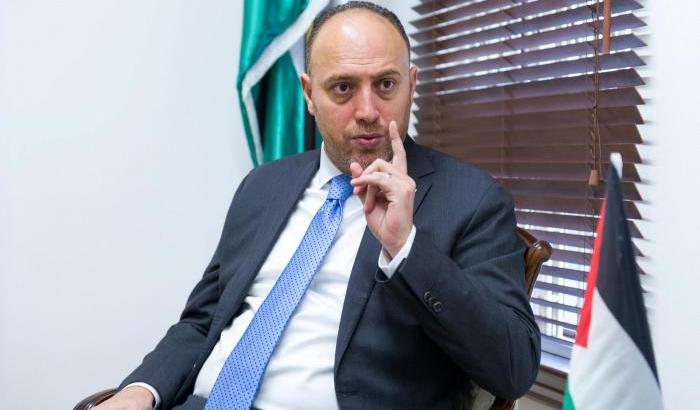 L'ambasciatore Husam Zomlot capo della missione palestinese nel Regno Unito