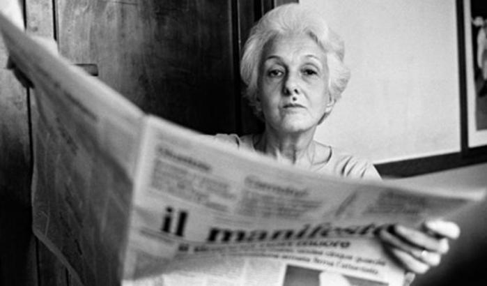 Lutto nel giornalismo: è morta Rossana Rossanda, fondò il Manifesto