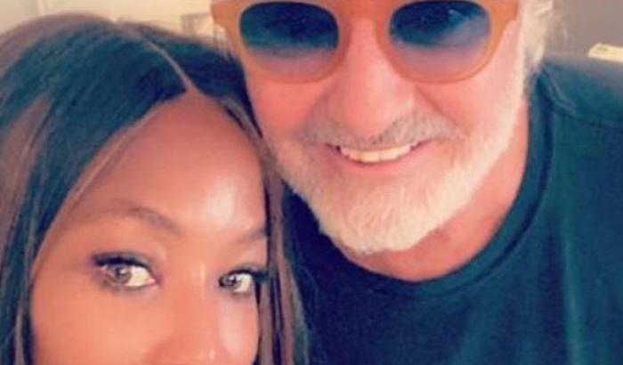 Flavio Briatore e Naomi Campbell