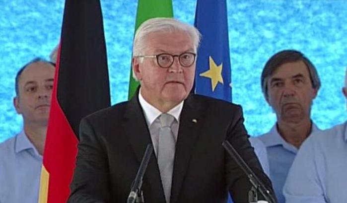 Il presidente tedesco Frank-Walter Steinmeier