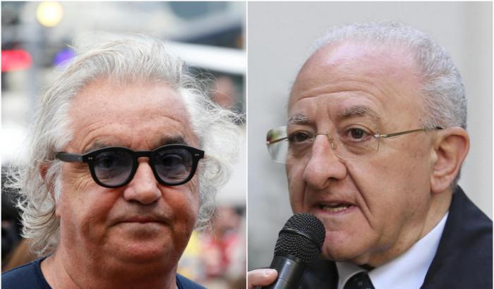Briatore se la prende con De Luca: "Frustrato e invidioso. Billionaire? Contagi come a Rimini"