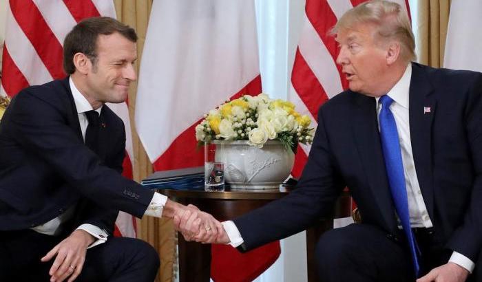 0005806C-macron-e-trump Macron e Trump