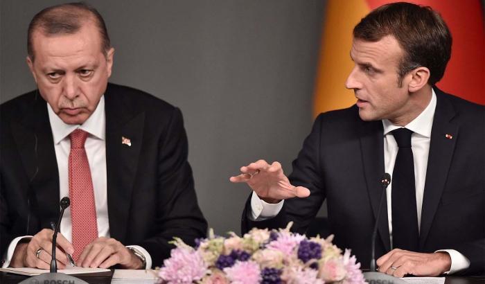 00058105-erdogan-e-macron Erdogan e Macron