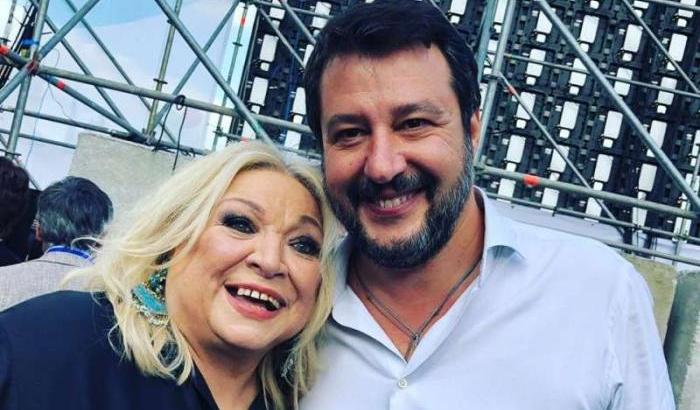 Maria Giovanna Maglie e Matteo Salvini