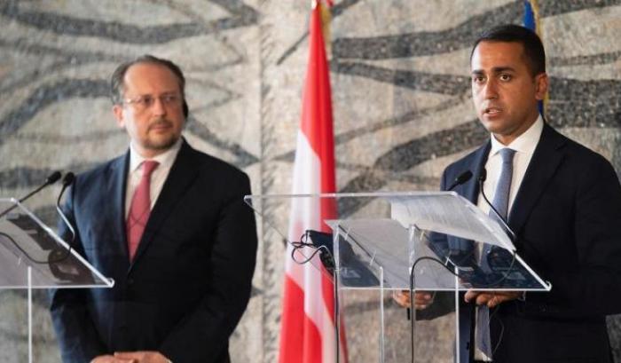 Alexander Schallenberg e Di Maio