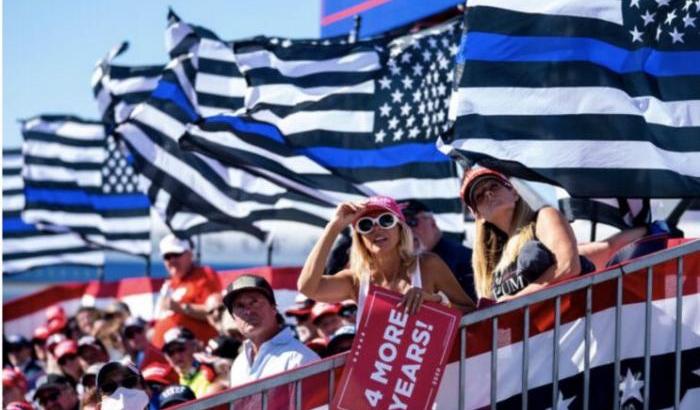 Comizio di Trump in Michigan