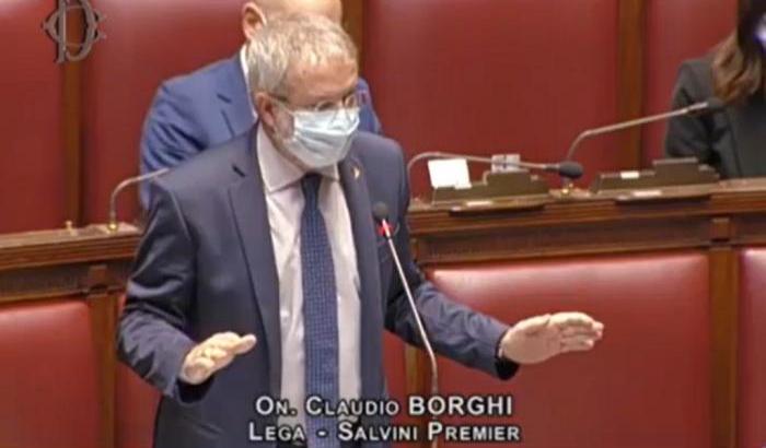 Dopo Toti arrivano gli abomini di Borghi: "Nella Costituzione prima viene il lavoro e poi la salute"